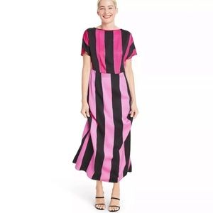 Christopher John Rogers Target Mixed Striped Dress